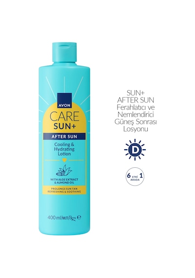 Sun+ After Sun Ferahlatıcı Ve Nemlendirici Gu Neş Sonrası Losyonu 400ml