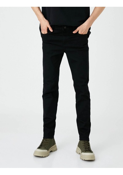 Koton Erkek Jean Pantolon Siyah 4wam40239nd Skinny Mıchael 24ky59001330 Y5901