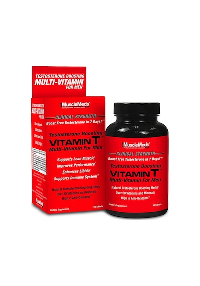 Musclemeds Vitamin T Tribulus+fenugreek+niacin+boron 90 Ta...