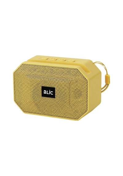 Blic Bls-89 Bluetooth 5.4 Taşınabilir Hoparlör Sarı 6w Rms, Telefon Standlı, Usb Ve Tf Kart Destekli