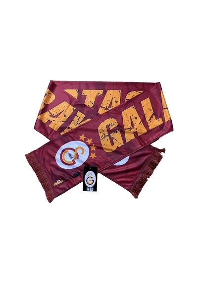 Galatasaray Lisanslı Kırmızı Şal Atkı
