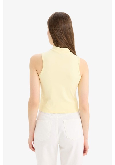 DeFacto Slim Fit Dar Kesim Yarım Balıkçı Yaka Atlet E4677AX25SPYL155