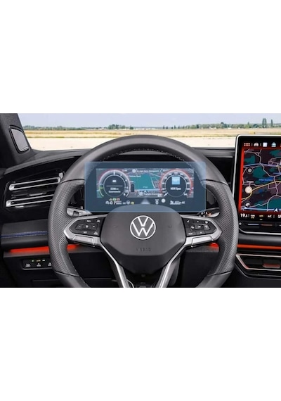 Volkswagen Yeni Tiguan 10.25" Gösterge Panel Ekran Koruyucu 2024