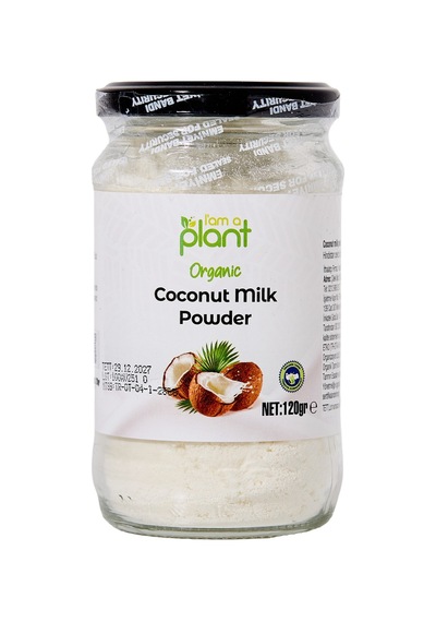 5 Adet I'am A Plant Organik Hindistan Cevizi Sütü Tozu 120 G