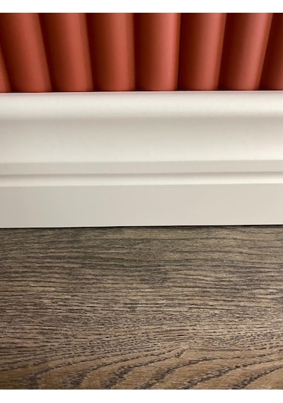 10 Cm Yalı Serisi U Model Lake Beyaz Pvc Süpürgelik
