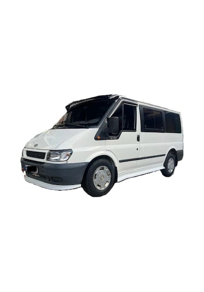 Ford Transit 2002 2006 Beyaz Ön Tampon Lip Abs Geniş 2 Parça Garage453