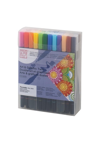 Zıg Art&graphıc Twın Tut-80/48v 48 Li Çok Renkli