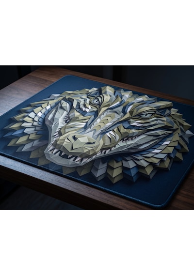 Oryn Origamenagerie / Edition 48x40cm Gaming Mousepad - 3mm Kalınlık 03