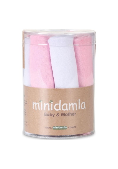 Minidamla 10'lu Ağız Mendili - Pembe