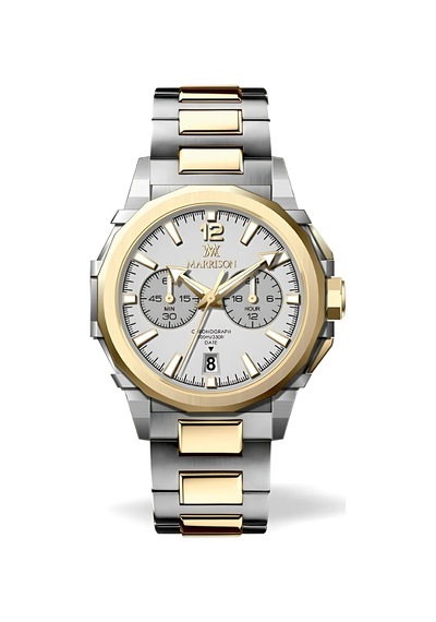 Warren Marrison Mr25005-d Quartz Erkek Kol Saati Gümüş - Gold