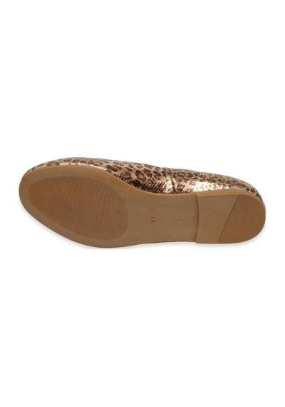 Mammamia D25ya-7225 Günlük Leopar Kadın Babet LEOPAR