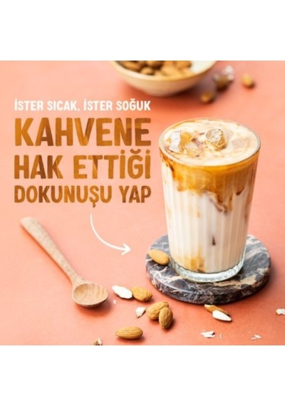 1 L Laktozsuz Vegan Badem Sütü