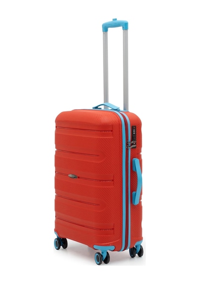 Cotpoly Home Artemis Pp Polipropilen&kırılmaz Orta Boy Valiz 65 Cm Kırmızı