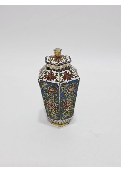 Antika Cloisonne Minyatür Kutu 12,5cm 175