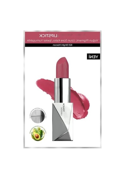 Uzun Süre Kalıcı Nemlendirici Yarı Mat Ruj - 820 Bright Maroon 00