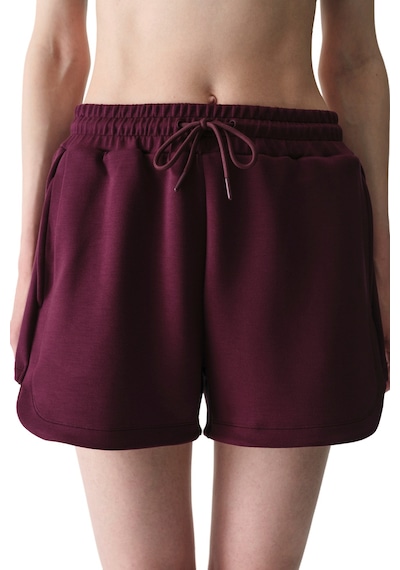 Penti Bordo Silky Feel İpeksi Dokunuş Yüksek Bel Şort