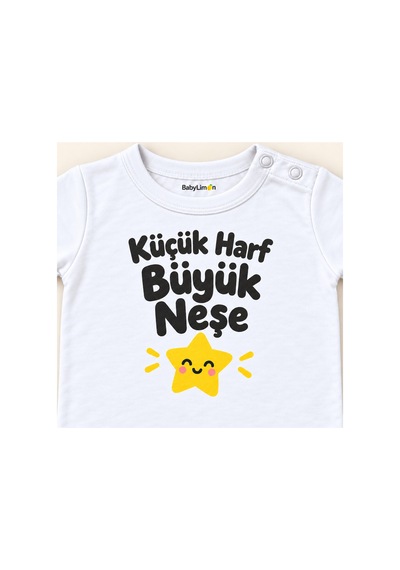 Babylimon Küçük Harf Büyük Neşe Beyaz Kısa Kollu Çıtçıtlı Bebek Zıbını Beyaz - Küçük Harf Büyük Neşe - 928161991 Beyaz - Küçük Harf Büyük Neşe Babylimon Küçük Harf Büyük Neşe Beyaz Kısa Kollu Çıtçıtlı Bebek Zıbını Beyaz - Küçük Harf Büyük Neşe - 928161991 Beyaz - Küçük Harf Büyük Neşe