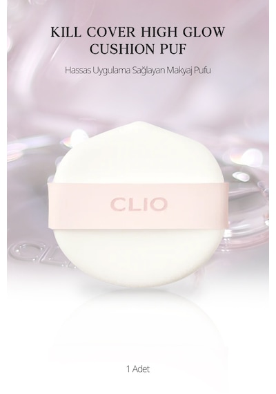 Hassas Uygulama Sağlayan Makyaj Pufu Clio Kill Cover High-glow Cushion Puff