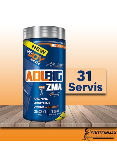 Bigjoy Aolbig 124 Kapsül - Aol Zma - Arg Arginine Ornitin Lisin
