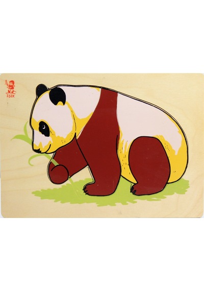 Panda Ahşap Puzzle
