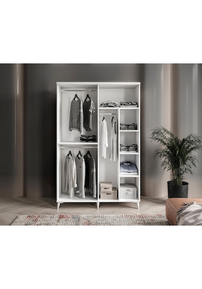 GuneyStore Sport 4 Kapaklı Komple MDF Gardırop GuneyStore Sport 4 Kapaklı Komple MDF Gardırop