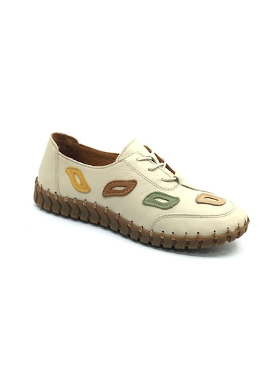 Venüs Pulsar Hakiki Deri Ortopedik Kadın Casual Ayakkabı Bej
