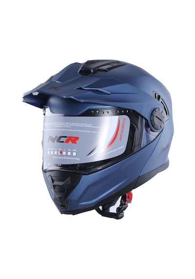 Ncr X-Cross Çene Açılır Ece-22.06 Kask Mat Mavi