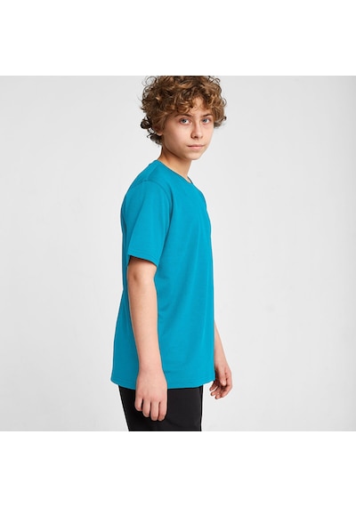 Lescon Mavi Çocuk Kısa Kol T-shirt 25s-3298-25n 25ntcb003298-560