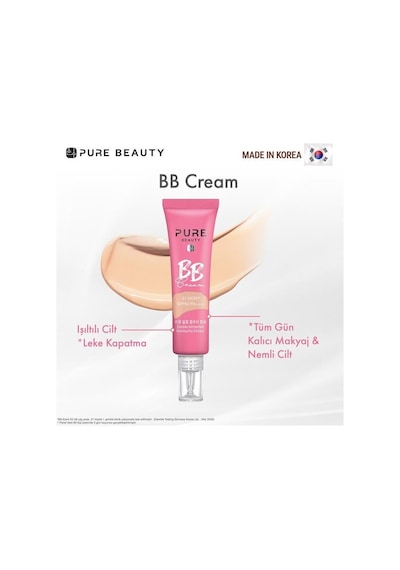 Pure Beauty Bb Krem Spf50 Pa++++ Natural 30 Ml 0