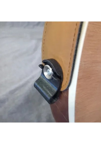 2'si 1 Arada Gitar Aksesuarı: Askı Kilidi Ve Kablo Tutucu - 3d Baskı