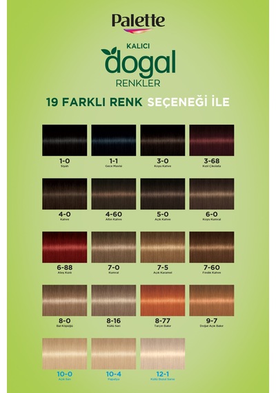 Palette Kalıcı Doğal Renkler Saç Boyası 8 - 77 Tarçın Bakır (551838763)