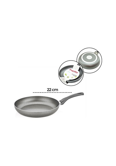 Granit Tava 22 Cm Tek Saplı Sarı
