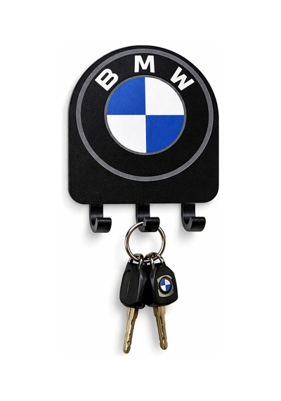 Bmw Logolu Anahtar Askılığı Duvar Tipi Anahtarlık Askısı 96x112mm