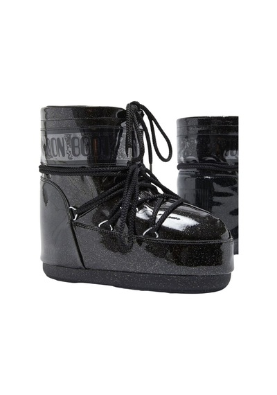 Moon Boot Icon Low Glitter Kadın Kar Botu 2monw2023019 Black Black
