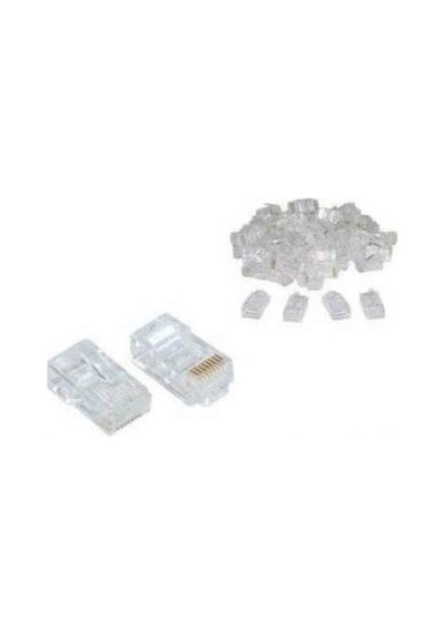 4220 100 Adet Rj45 Jack Cat5 İnternet Kablo Kablosu Ucu Konnektör Connector Diğer