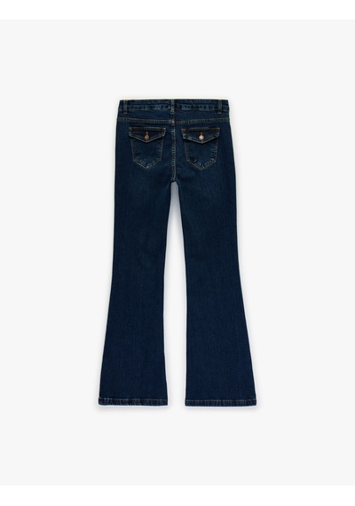 Koton Pamuklu Düşük Bel Dar Kalıp İspanyol Paça Jean Pantolon Koyu İndigo 6wal40221md İndigo Koton Pamuklu Düşük Bel Dar Kalıp İspanyol Paça Jean Pantolon Koyu İndigo 6wal40221md İndigo