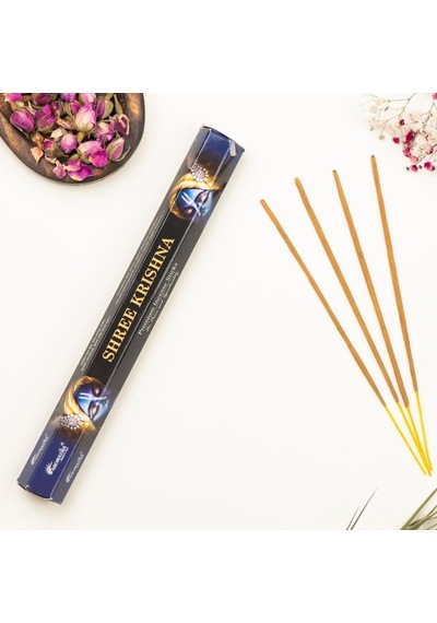 Aromatika Shree Krishna Aromalı Premium Çubuk Tütsü
