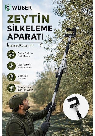 Wüber Kanca Tipi Zeytin Silkeleme Aparatı