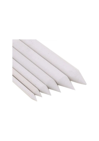 Toz Pastel Dağıtıcı 6'lı Set Kaynaştırma Kalemi 1-2-3-4-5-6 Numraları Çok Renkli