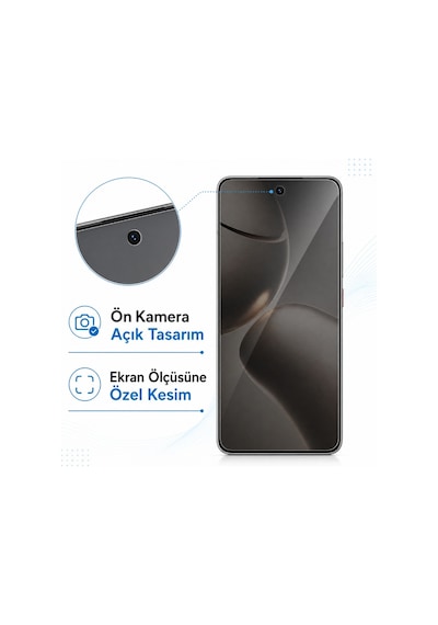 Xiaomi 14t Pro Hayalet Ekran Koruyucu Anti-spy Şeffaf