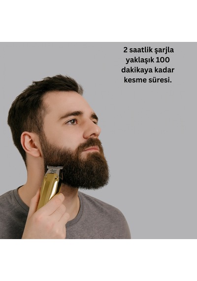 Usb Şarjlı Kablosuz Saç Ve Sakal Kesme Makinesi