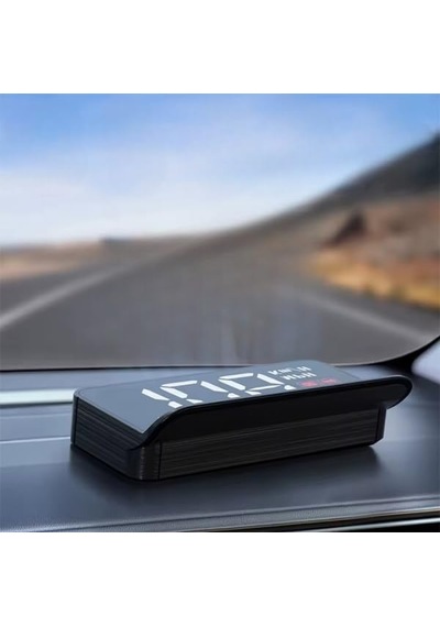Ally M3 Hud Obd2 Head-up Display Dijital Hız Göstergesi E-obd Ve Gps Destekli Obd Arayüzlü - Alarmlı Ön Cam Ekran