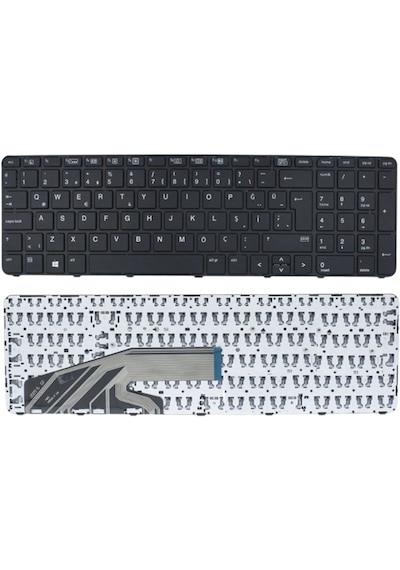 HP Uyumlu Probook 450 G3, 450 G4 Notebook Klavye - Tuş Takımı / Siyah - - 549282243