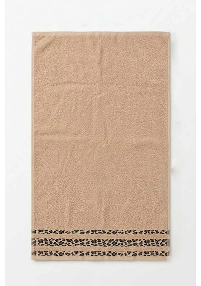 4lü El Yüz Havlusu Seti %100 Pamuk 50x90 Cm Savana Kum Beji Çok Renkli