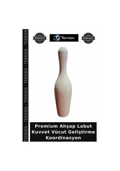 Premium Ahşap Labut Kuvvet Vücut Geliştirme Koordinasyon Doğal Ahşap