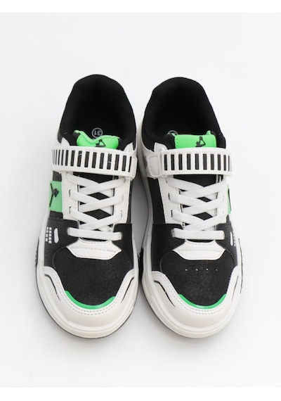 Cool King Siyah-yeşil Sneaker Erkek Çocuk Spor Ayakkabı Siyah-yeşil Siyah - Yeşil