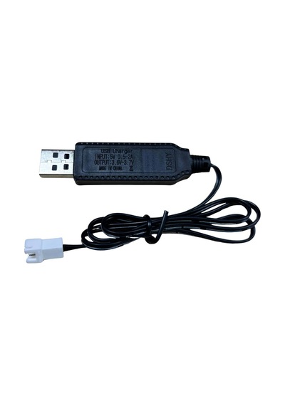 3.7v Li-ion Sm-2p Soket Oyuncak Bataryası Usb Şarj Kablosu Evimdeyokyok