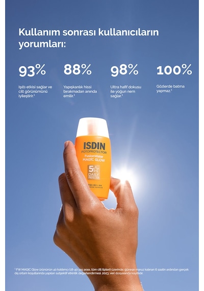 Fotoprotector Fusion Water Magic Glow Spf50 50 Ml