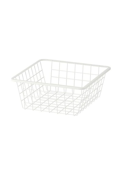 Ikea Altarlıden Tel Sepet, Beyaz, 40x42 Cm