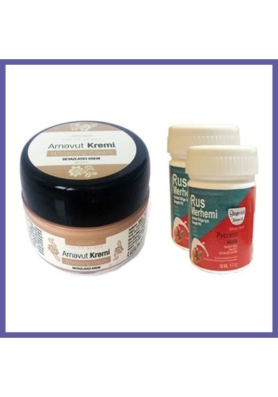 Bezos Süper Three Brand Arnavut Kremi1 Adet + Rus Merhemi 50 Ml 2 Adet Nıda